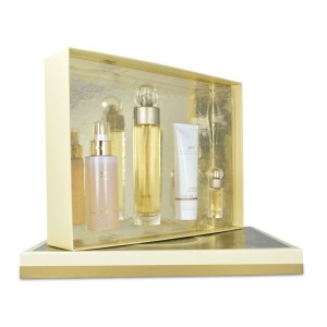 Set Perry Ellis 360° 4Pzs 100Ml Edt Spray/ Shower Gel 90Ml/ Body Mist 118Ml Spray/ 7.5Ml Edt Spray Dama