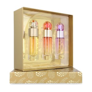 Set Perry Ellis Trio 3Pzs 360° 30Ml Edt Spray/ 360° Purple 30Ml Edp Spray/ Coral 30Ml Edp Spray Dama