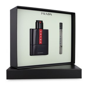 Set Prada Luna Rossa Ocean 2Pzs 100Ml Edp Spray/ 10Ml Edp Spray     Caballero