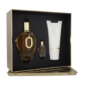 Set Million Gold For Her 3Pzs 90Ml Edp Spray/ Body Lotion 100Ml/ 5Ml Edp Dama
