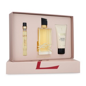Set Yves Saint Laurent Libre 3Pzs 90Ml Edp Spray /Body Balm 50Ml/ 10Ml Edp Spray Dama