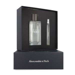Set Abercrombie &amp; Fitch Fierce 2Pzs 100Ml Edc Spray/ 10Ml Edc Spray Caballero